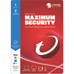 Trend Micro Maximum Security 1 Device 2 Year