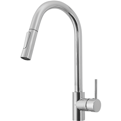 Hafele Mixer Tap Polished Chrome Pullout Sprayer