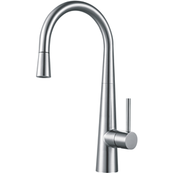 Hafele Mixer Tap Brushed Stainless Steel Pullout Sprayer