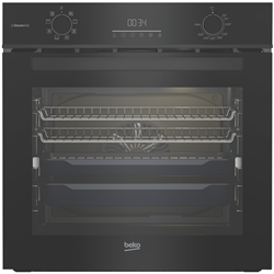 Beko 60cm Electric Oven Aeroperfect SteamAdd & Airfry Dark Stainess Steel