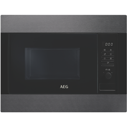 AEG 60cm Built-in Microwave Oven Dark Stainless Steel