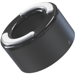 Therabody TheraFace Hot and Cold Rings Black