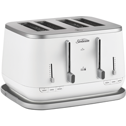 Sunbeam Kyoto Collection White 4 Slice Toaster