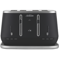 Sunbeam Kyoto Collection Black 4 Slice Toaster
