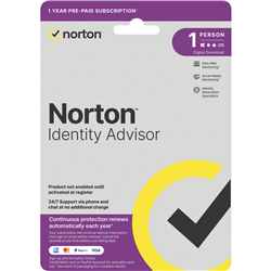 Norton Identity Advisor (1D 12M)