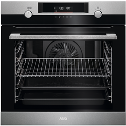 AEG 60cm Steambake Stainless Steel Pyro Oven