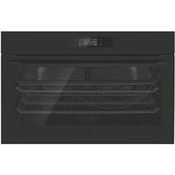 AEG 90cm SenseCook Multifunction 16 Matte Black Oven