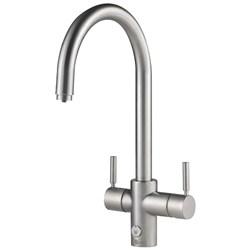 Insinkerator Multitap 4N1 Chilled J Shape Brushed
