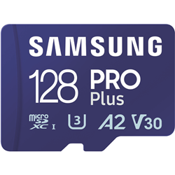 Samsung 128GB Micro SDXC Pro Plus Memory Card