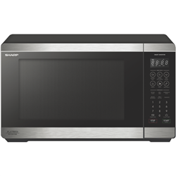Sharp 26L 900W Flatbed Inverter Microwave Stainless Steel