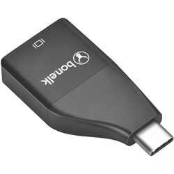 Bonelk USB-C to 4K HDMI Adapter (Black)