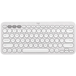 Logitech K380s Pebble Keys 2 Keyboard (White)