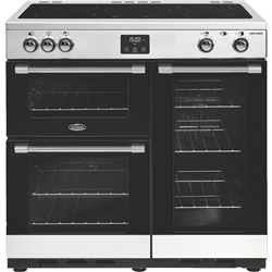 Belling 90cm Induction Upright Cooker Stainless Steel