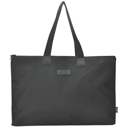 Generation Earth Recycled Foldable Tote Bag (Black)