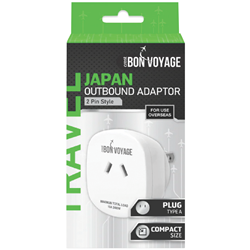 Bon Voyage Travel Adaptor Australia to Japan