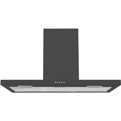 Haier 90cm Wall Rangehood Black