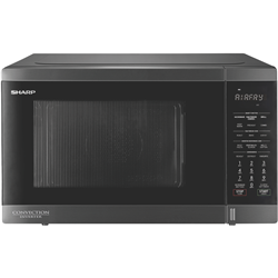 Sharp 32L 1100W Airfry Convection Microwave Black Stainless Steel