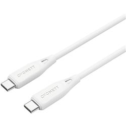 Cygnett Essentials USB-C To USB-C (USB 2.0) Cable 1m - White