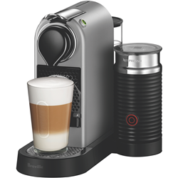 Nespresso Citiz And Milk Capsule Coffee Machine Silver