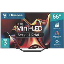 Hisense 55 U7NAU 4K Mini-LED QLED Smart TV 24