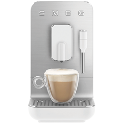 Smeg Bean To Cup Coffee Machine With Steam Wand Matte White