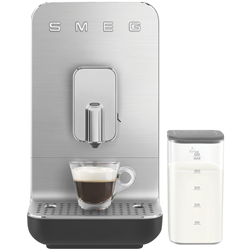 Smeg Bean To Cup Coffee Machine With Milk Steaming System Matte Black