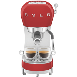 Smeg 50's Style Espresso Coffee Machine Red