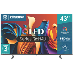 Hisense 43 Q6NAU 4K QLED Smart TV 24