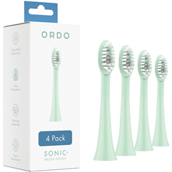Ordo Sonic Brush Heads 4Pk Mint Green/Sage