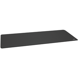 Crest Large Desk Mouse Pad (Black)