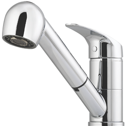 Oliveri London Pull Out Spray Mixer Chrome
