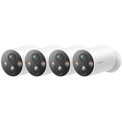 TP-LINK 2K 4MP Smart Wire-Free Security Camera System (4-pack)