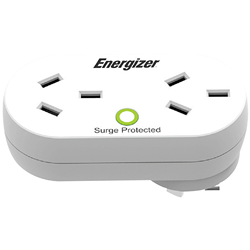 Energizer Double Power Adaptor with Surge Protection