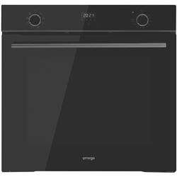 Omega 60cm 8 Function Electric Oven - Midnight