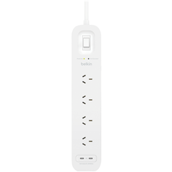 Belkin SurgePro 4-Outlet Surge Protector with Dual USB-C