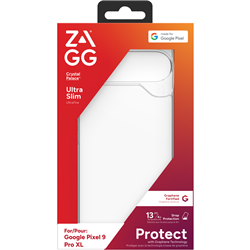 ZAGG Crystal Palace Case Pixel 9 & 9 Pro Clear