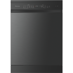 Hisense Freestanding Dishwasher - Black Steel