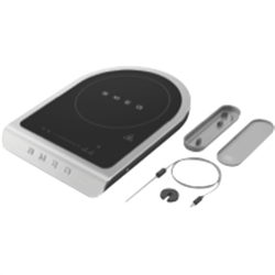 Smeg Portable Induction Cooktop Matte Black