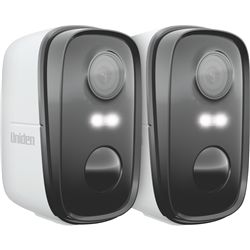 Uniden SoloX Pro 2K Outdoor Wireless Spotlight Camera (2 Pack)