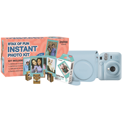 Instax Mini 12 Festive Bundle - Blue