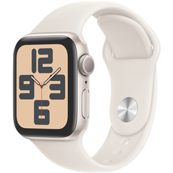 Apple Watch SE GPS 40mm Starlight Aluminium - Starlight Sport Band - S/M