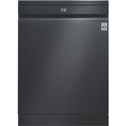 LG Matte Black True Steam Dishwasher