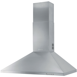 Smeg 90cm Canopy Rangehood Stainless Steel