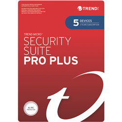 Trend Micro Security Suite Pro+ 5-Device 2-Year (ESD)