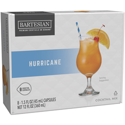 Bartesian 8 Pack Hurricane Rum Capsules