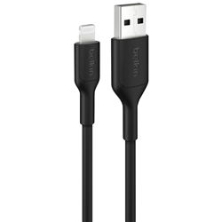 Belkin BoostCharge USB-A Cable with Lightning Connector 2m Black aa